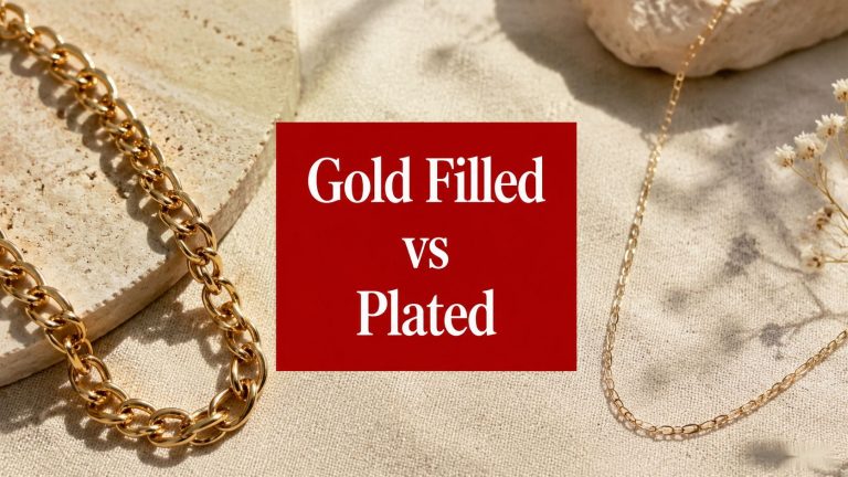 Gold Filled vs Gold Plated: A 2026 Guide for Brands