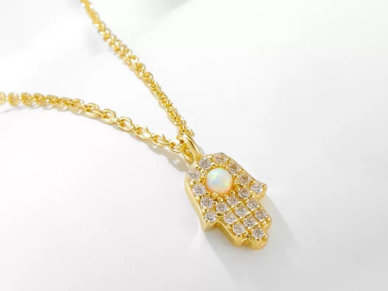 does gold plated jewelry tarnish Gold V-shaped minimalist necklace